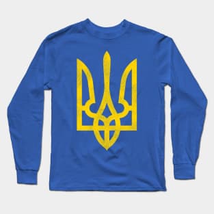 Coat of Arms of Ukraine Long Sleeve T-Shirt